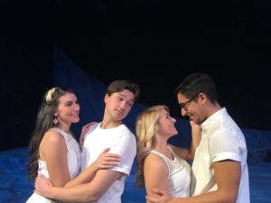 Image of students in A Midsummer Nights Dream